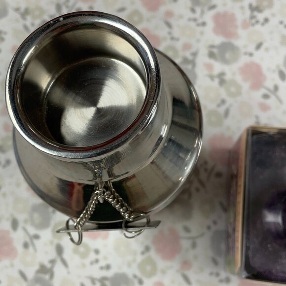 Gift Set: Cocktail Shaker w/ Votive Holder & 12 Yankee Candle SHIRAZ Candles - Picture 13 of 13